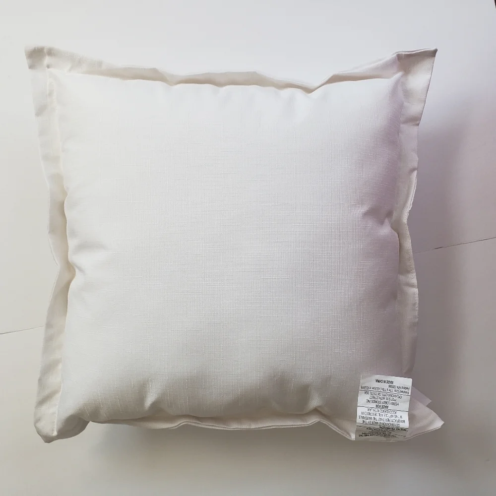 NWT White Christmas Pillow